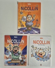 Lot 3 BD NICOLLIN, Langue de But, Poubelle La Vie, Avec Deux Ailes