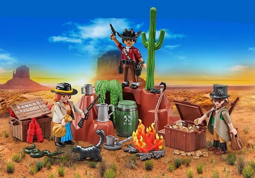 Playmobil 1023 western - western, bande
