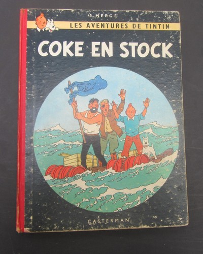 Tintin herge coke stock - coke, eo