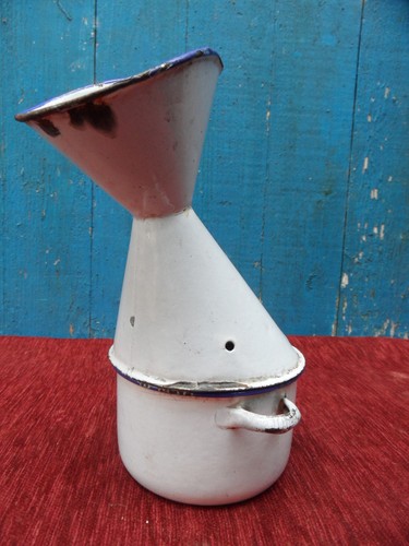 Inhalateur emaille médecine - inhalateur,