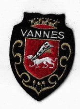 Vannes - écusson tissu brodé