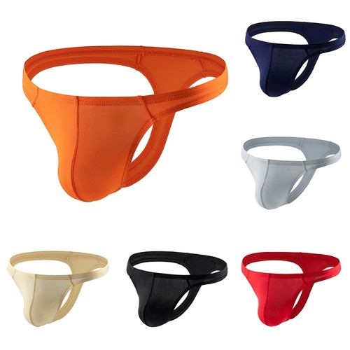 Slip transparent homme string