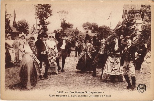 Cpa scenes villageoises - scenes,
