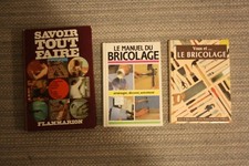 Lot de 3 livres bricolage