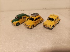 1/43 LOT 3X RENAULT 4CV