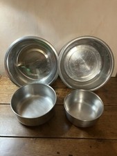 Lot De 4 Gamelles Inox-Chien/Chat