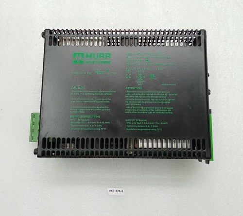 Murr 85071 mcs10 3x400 - murr, mcs10-3x400-500/24