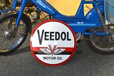 Plaque émaillée VEEDOL enamel sign emailschild