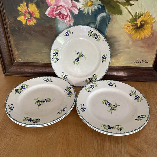 Assiettes plates moulin des - assiettes,