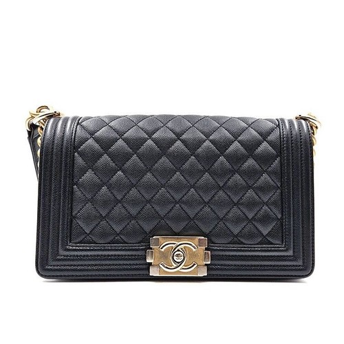 Chanel sac boy cuir - sac,