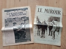 Lot journaux anciens - Le