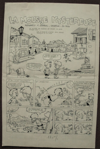 Lot planches originales - 8,