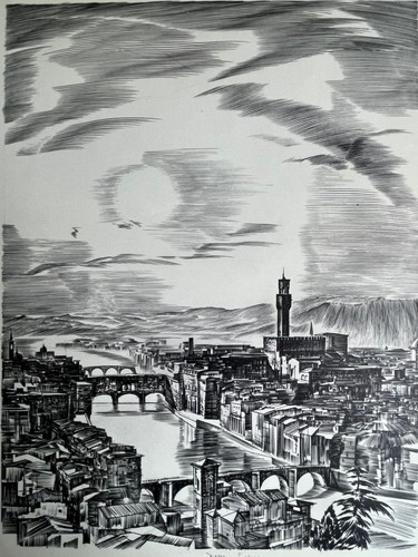Albert decaris gravure - decaris, vue
