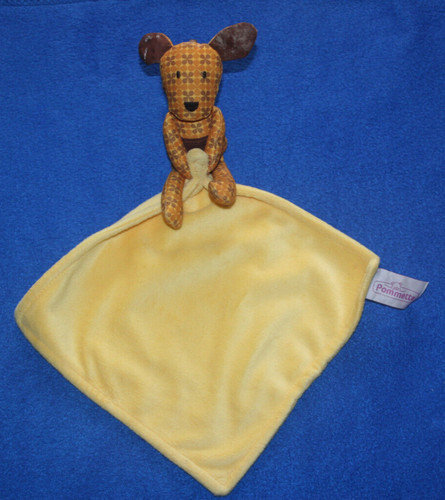 Pommette doudou chien marron - pommette,