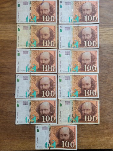 France lot billets - lot, de