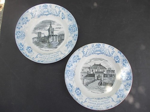 Bethune 1890 assiettes - bethune,