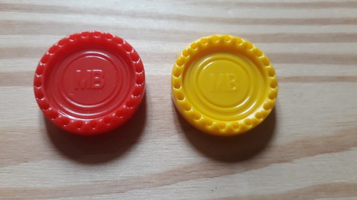 Pion rouge jaune officiel - rouge,