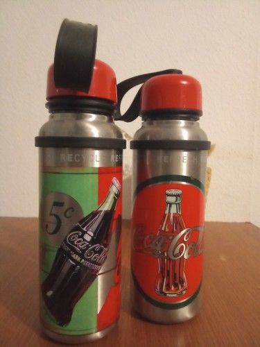Magnifique gourde thermos coca - thermos,