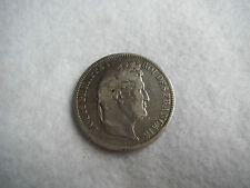 Monnaie 5 francs Ecu Louis Philippe I argent 1831 A tranche en relief