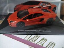 Lamborghini Aventador LP 700-4 2010 orange ixo collection Lamborghini atlas 1/43
