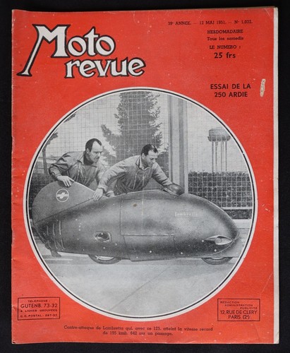 Moto revue 1951 - moto, n°1032