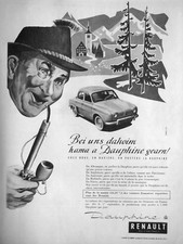 PUBLICITÉ DE PRESSE 1958