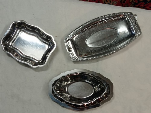 Lot plats anciens en - 3,