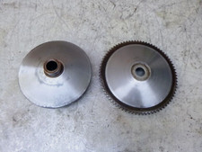 VARIATEUR ET JOUE FIXE SCOOTER PIAGGIO FLY 125 REFERENCE MOTEUR M571M