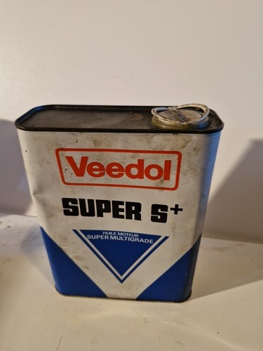 Ancien bidon huile veedol - bidon, d'huile
