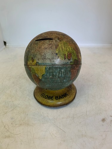 Ancienne tirelire globe - ancienne,