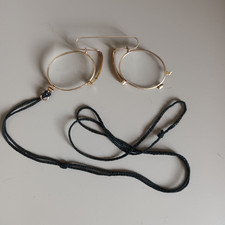 ancien lorgnons binocle pince