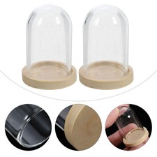  4 Sets Serre Cloche Mini De Pot Terrarium Couvercle Dôme En Verre