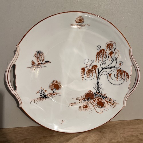Ancien plat gâteau anses - plat,