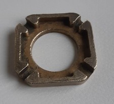 Ancienne clé à rayons laiton outil vélo ancien vintage années 30 / 40