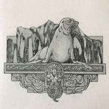 MAURICE DE BECQUE Gravure Eau