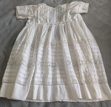 Ancienne robe de bapteme soie