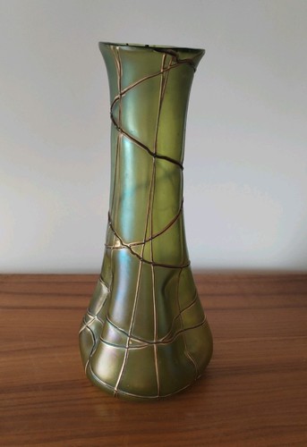 Vase verre jugendstil - vase,