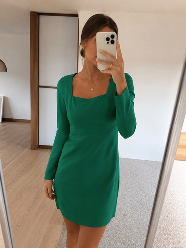 Robe verte mango - verte,