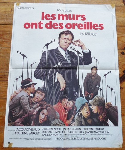Affiche originale cinema 1974 - originale,
