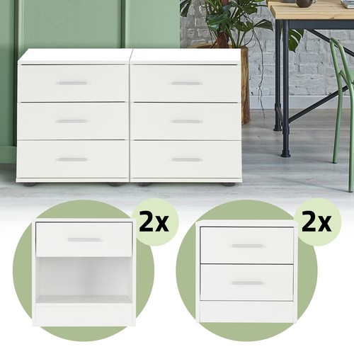 Set tables nuit blanc - 2x,