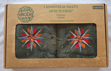 2 serviettes de toilette