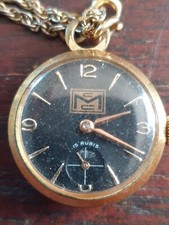 MONTRE COLLIER VINTAGE FEMME