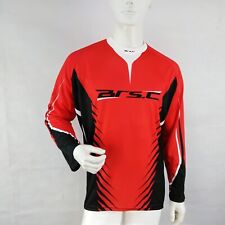 Maillot de cyclisme à manches longues VTT enduro freeride rouge