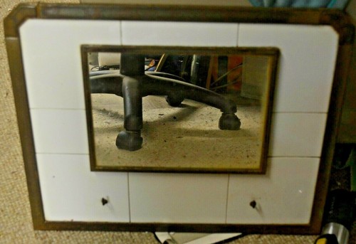 Ancien miroir glace - ancien, de
