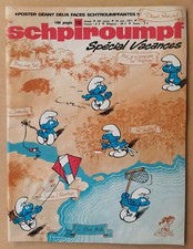 - SPIROU (1732). SPÉCIAL VACANCES. AVEC POSTER PAYS DES SCHTROUMPFS - JUIN 1971