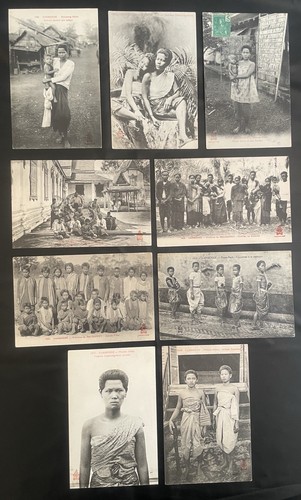 Lot cpa indochine - lot, 9
