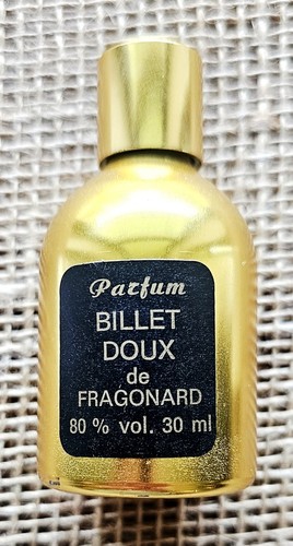 Vintage parfum billet - vintage, doux