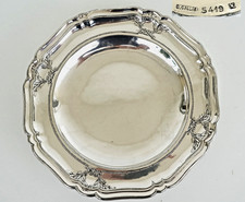 GALLIA CHRISTOFLE Coupe Plat sur Piédouche Art Nouveau Métal Argenté vers 1900