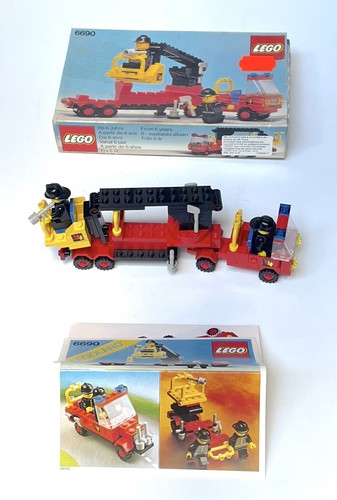 Lego réf 6690 camion pompiers - lego,