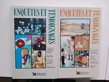 enquetes et temoignages selection du reader's digest / 2 Volumes/ Neuf